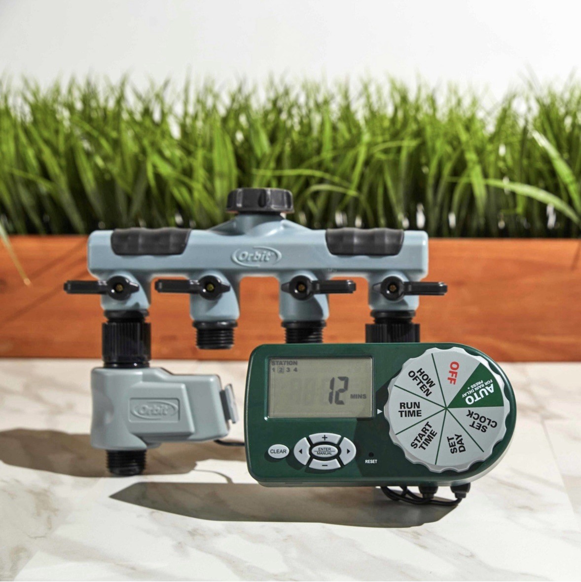 Orbit 91502 4 Port Complete Yard Watering Kit