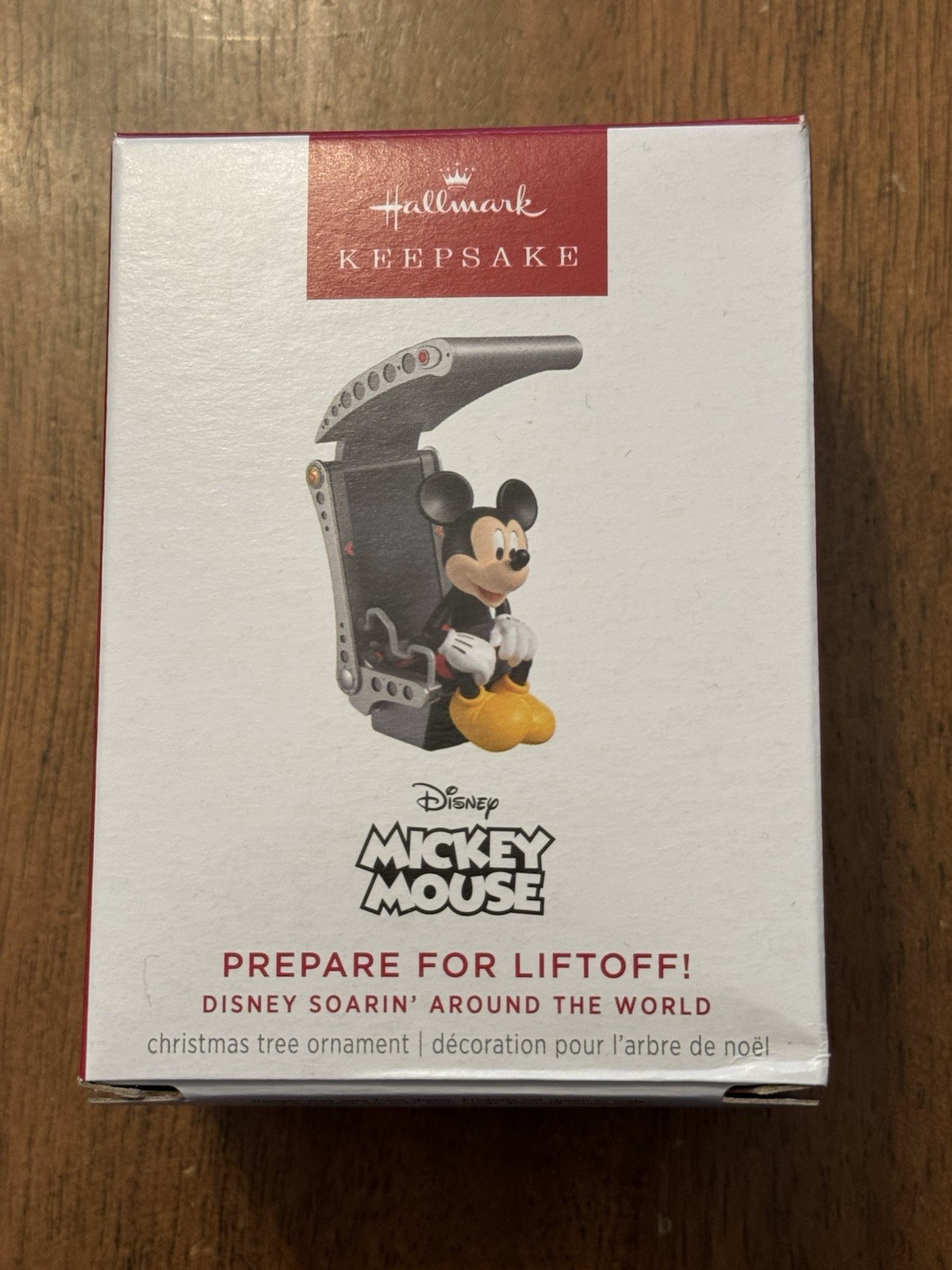 SOLD OUT Hallmark Disney Soarin’ Mickey Mouse Prepare For Liftoff 2026 Ornament