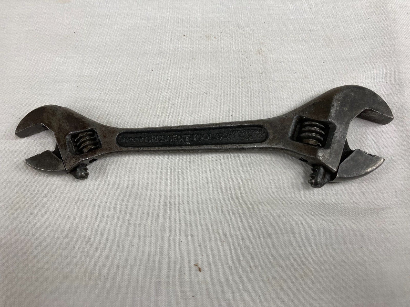 Vintage Double Ended Crescent Wrench – 6”-8” Adjustable – SHIPS FREE
