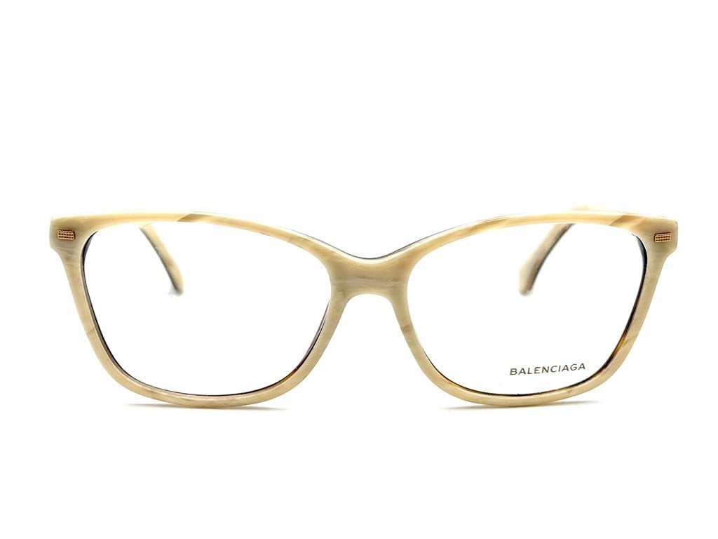 RARE BALENCIAGA BA 5007 065 54x14 140 WOMENS CREAM FRAMES