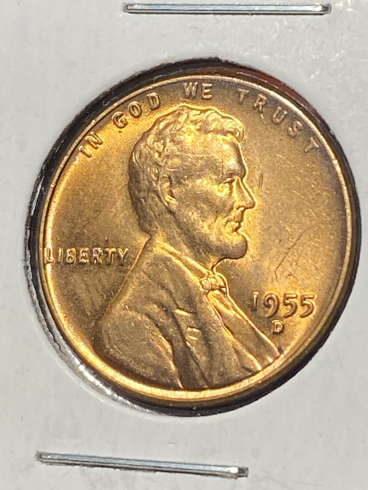1955 D DDO 1C FS-101 Lincoln Wheat Cent Red Uncirculated