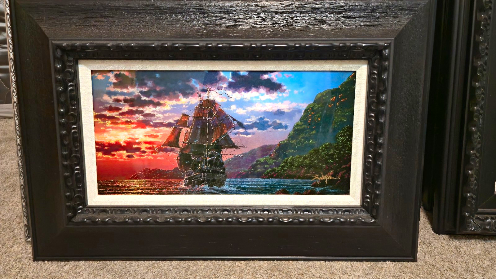 Rodel Gonzalez \'Adventure Awaits\' Hand Signed Numbered And Framed Rodel Gonzalez \'Adventure Awaits\' Hand Signed Numbered And Framed