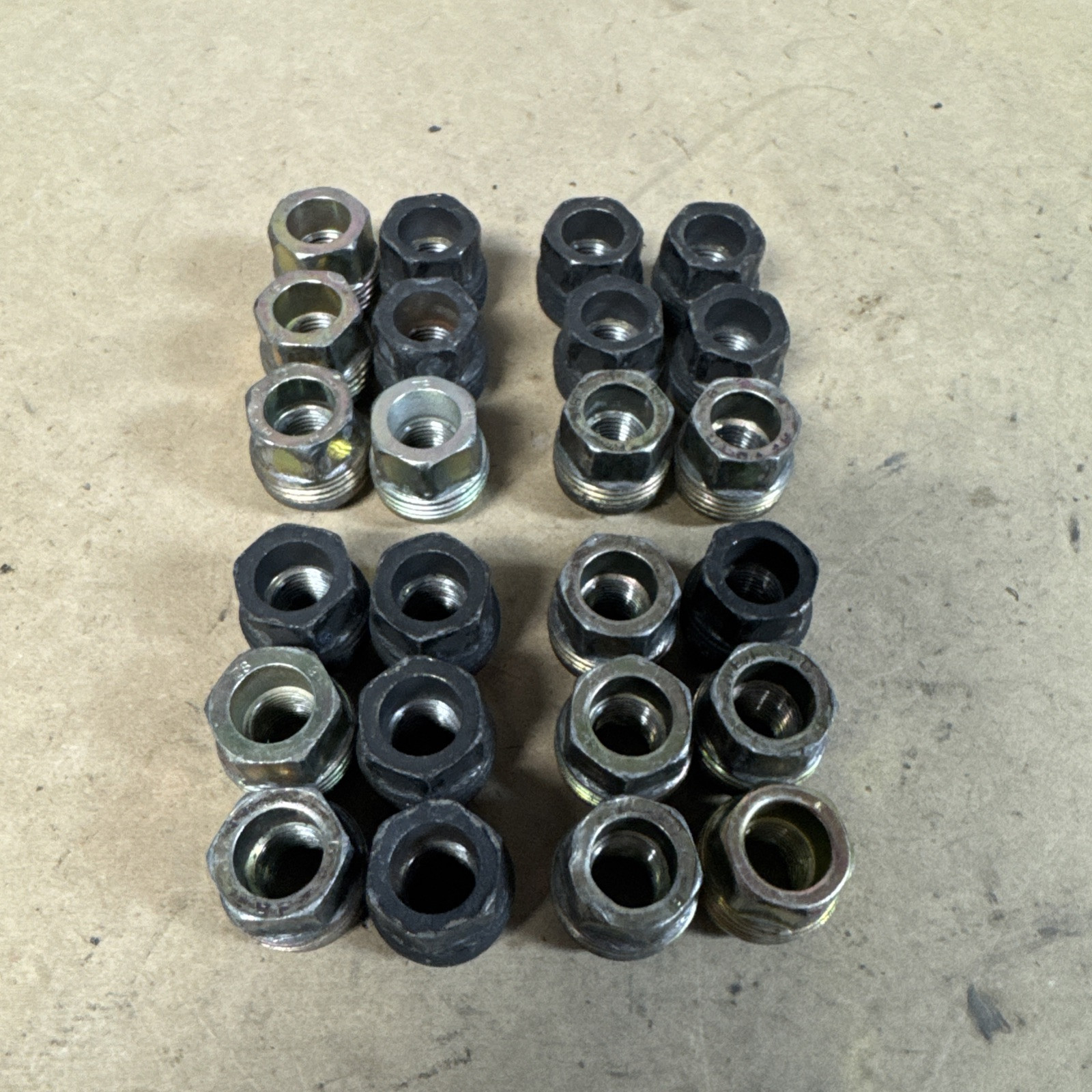 Chevy GMC GM Factory OEM Real GM Lugs 24 Piece 14x1.5 Open End Lugs Nuts