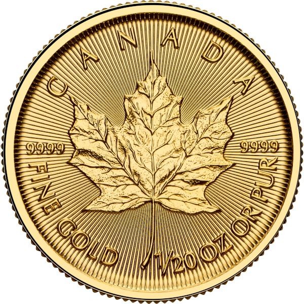 2026 Canada Gold Maple Leaf 1/20 oz $1 - BU 2026 Canada Gold Maple Leaf 1/20 oz $1 - BU