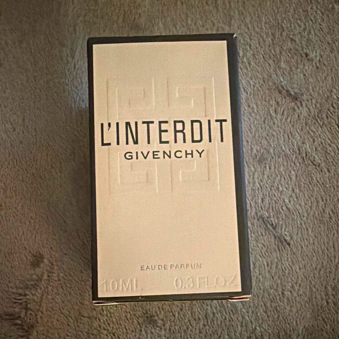 Givenchy L\'Interdit Eau de Parfum Spray 0.3 fl oz Travel Size Givenchy L\'Interdit Eau de Parfum Spray 0.3 fl oz Travel Size