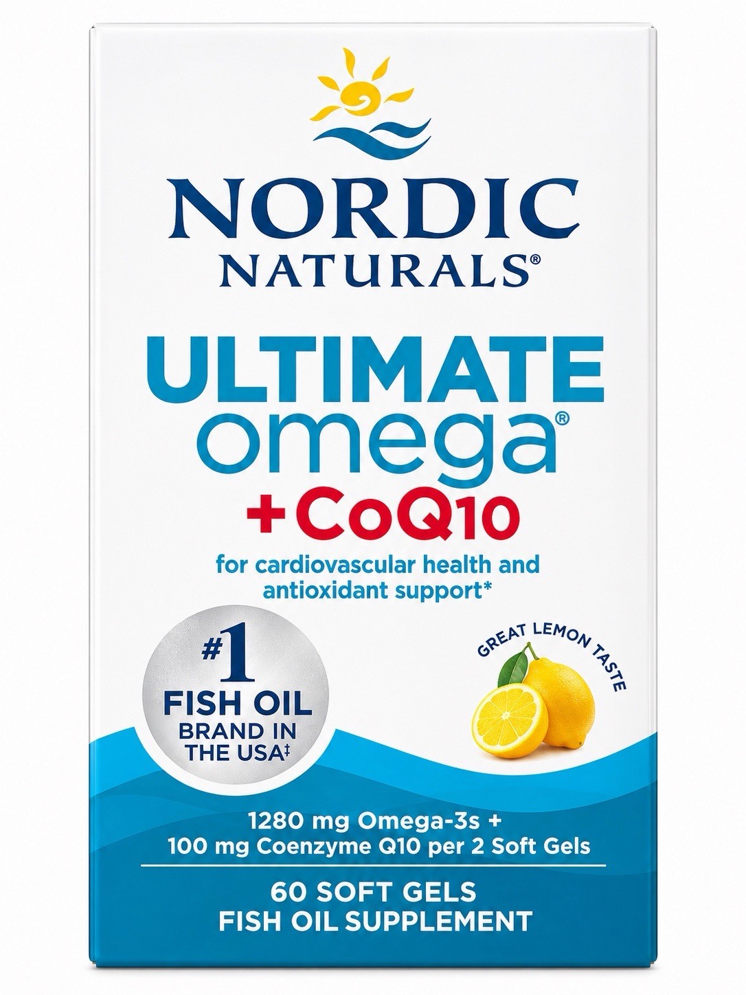 Nordic Naturals Ultimate Omega + CoQ10 Exp 2029
