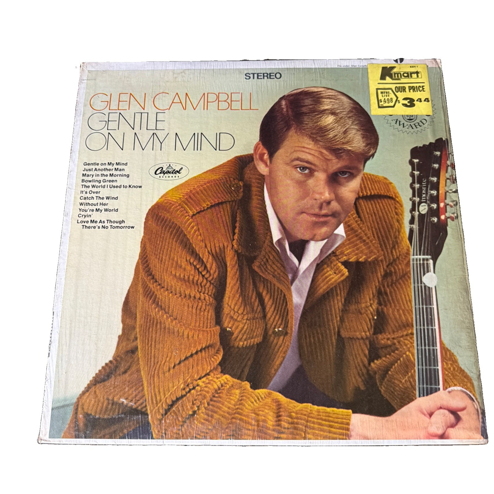Glen Cambell Vinyl Gentle On My Mind Glen Cambell Vinyl Gentle On My Mind