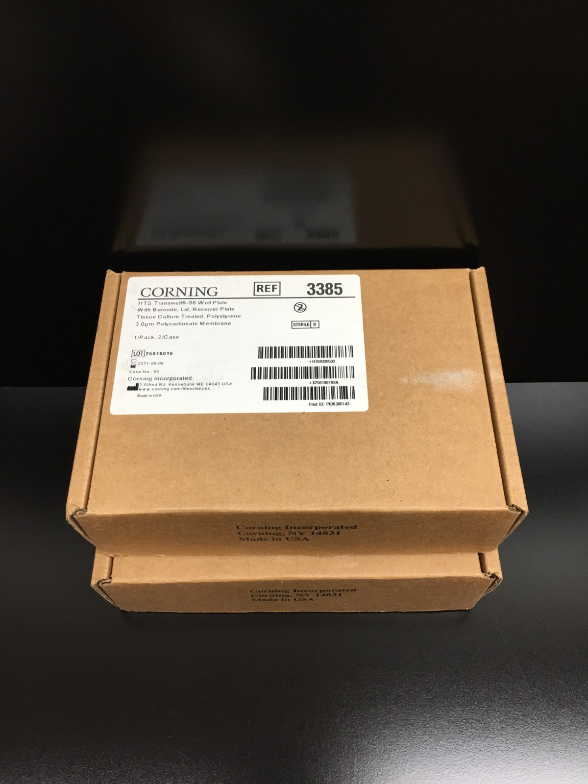 Corning REF 3385 HTS Transwell 96 Permeable Support With 3.0µm Pore Lot 2 PKS Corning REF 3385 HTS Transwell 96 Permeable Support With 3.0µm Pore Lot 2 PKS