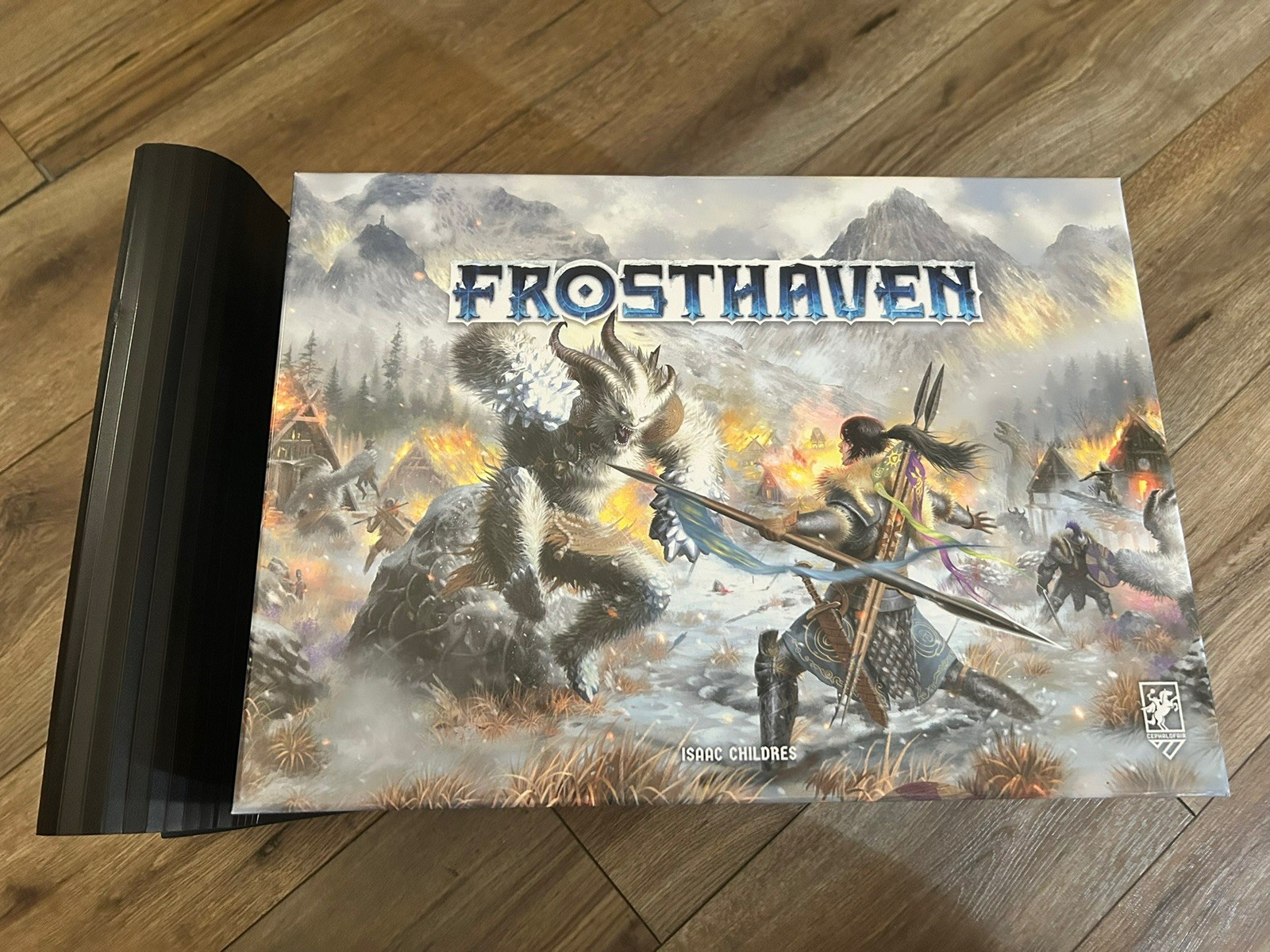 Frosthaven Cephalofair 2022 with Solo Scenarios, Metal Coins, Removable Stickers