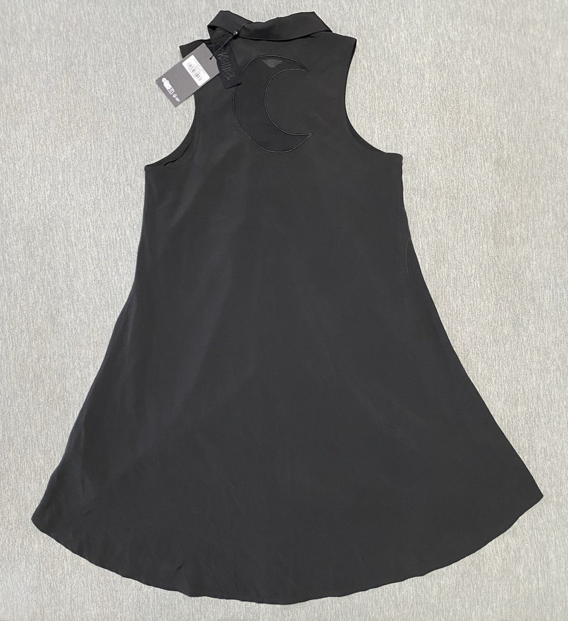 Killstar Dress Women Large Black Mesh MOON OLDE Night Dress Kihlist Skate Grunge