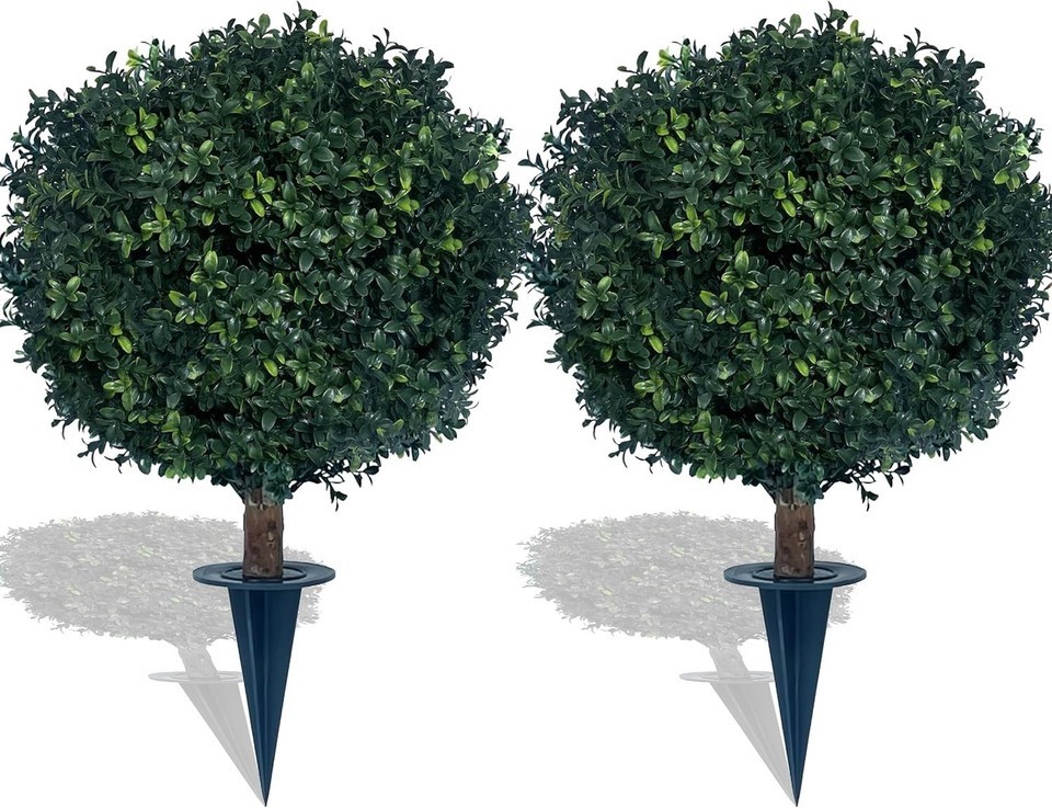 kyesyes Artificial Boxwood Ball Bush 27\ kyesyes Artificial Boxwood Ball Bush 27\