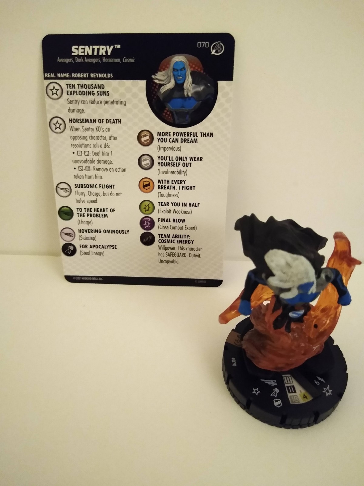 Heroclix Sentry 070 Marvel Avengers Fantastic Four Empyre Chase Heroclix Sentry 070 Marvel Avengers Fantastic Four Empyre Chase
