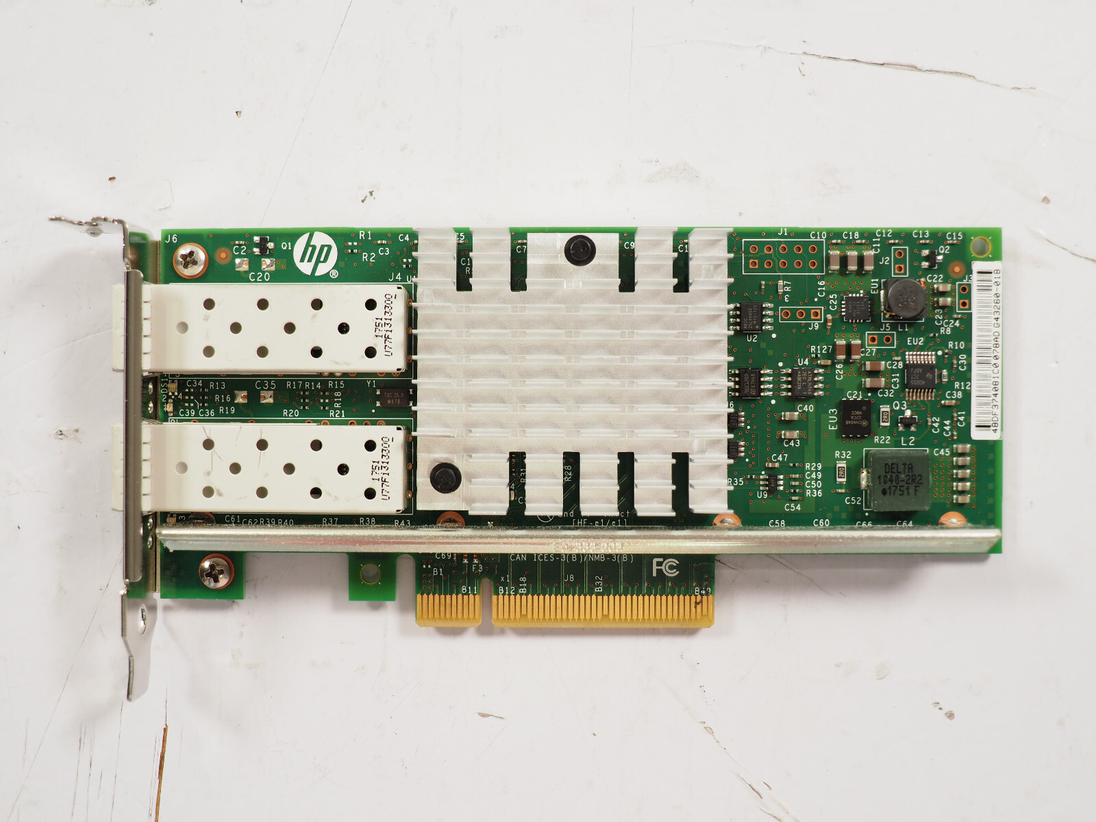 HPE 560SFP+ 669279-001 665247-001 Dual Port 10Gb SFP+ L /P Ethernet Adapter