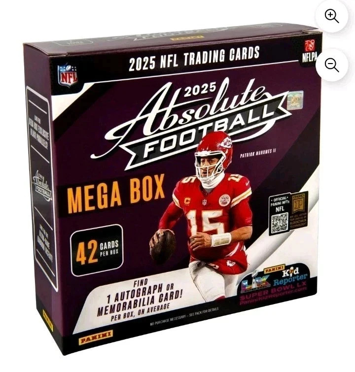 2025 Panini Absolute Football Factory Sealed Mega Box 2025 Panini Absolute Football Factory Sealed Mega Box