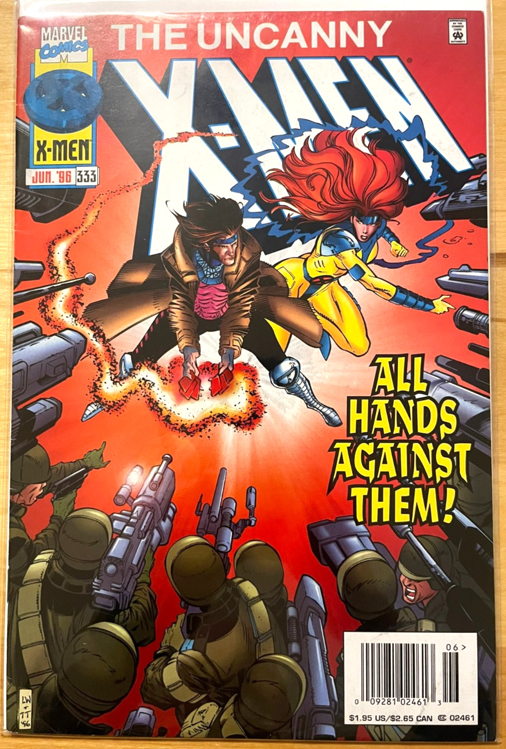 Uncanny X-Men #333 vol. 1 1993 Marvel Comic High Grade Key 1st full app. Bastion