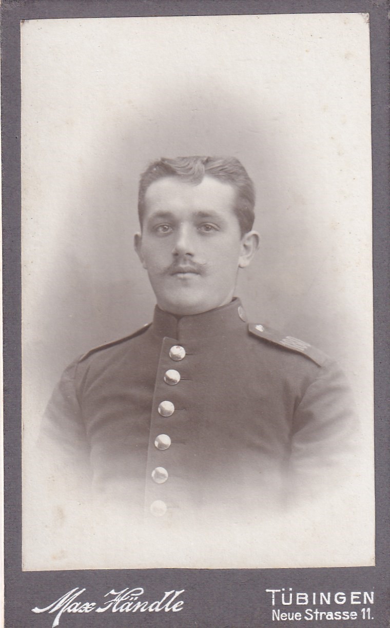Original WWI CDV Photo GERMAN 180th (WURTTEMBERG) INFANTRY REGIMENT Tubingen 362