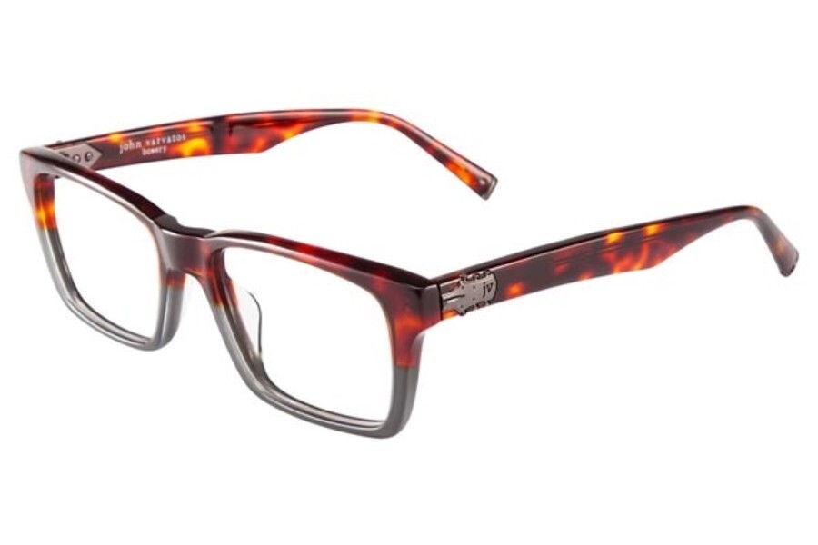 John Varvatos Eyeglasses Bowery V368 54mm Tortoise Grey V 368 - made in Japan