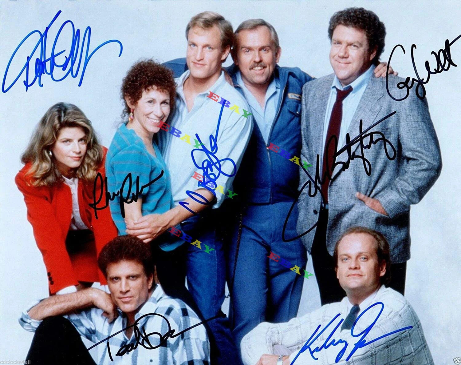 CHEERS TV Show cast Autographed Signed 8x10 Photo Reprint CHEERS TV Show cast Autographed Signed 8x10 Photo Reprint