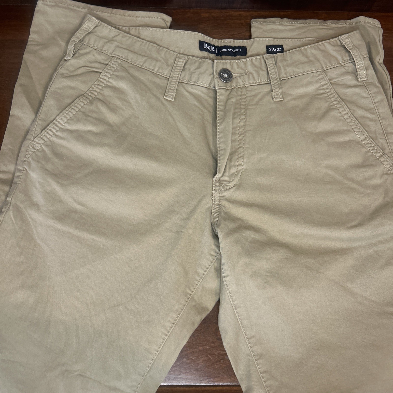 BKE Men’s Khakis, Jake Straight, Stretch, 29x32