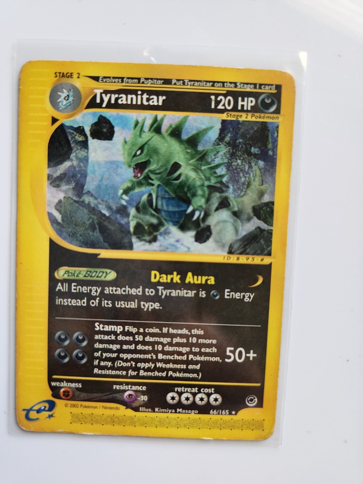 Tyranitar 066/165 Expedition Base Set Regular Tyranitar 066/165 Expedition Base Set Regular