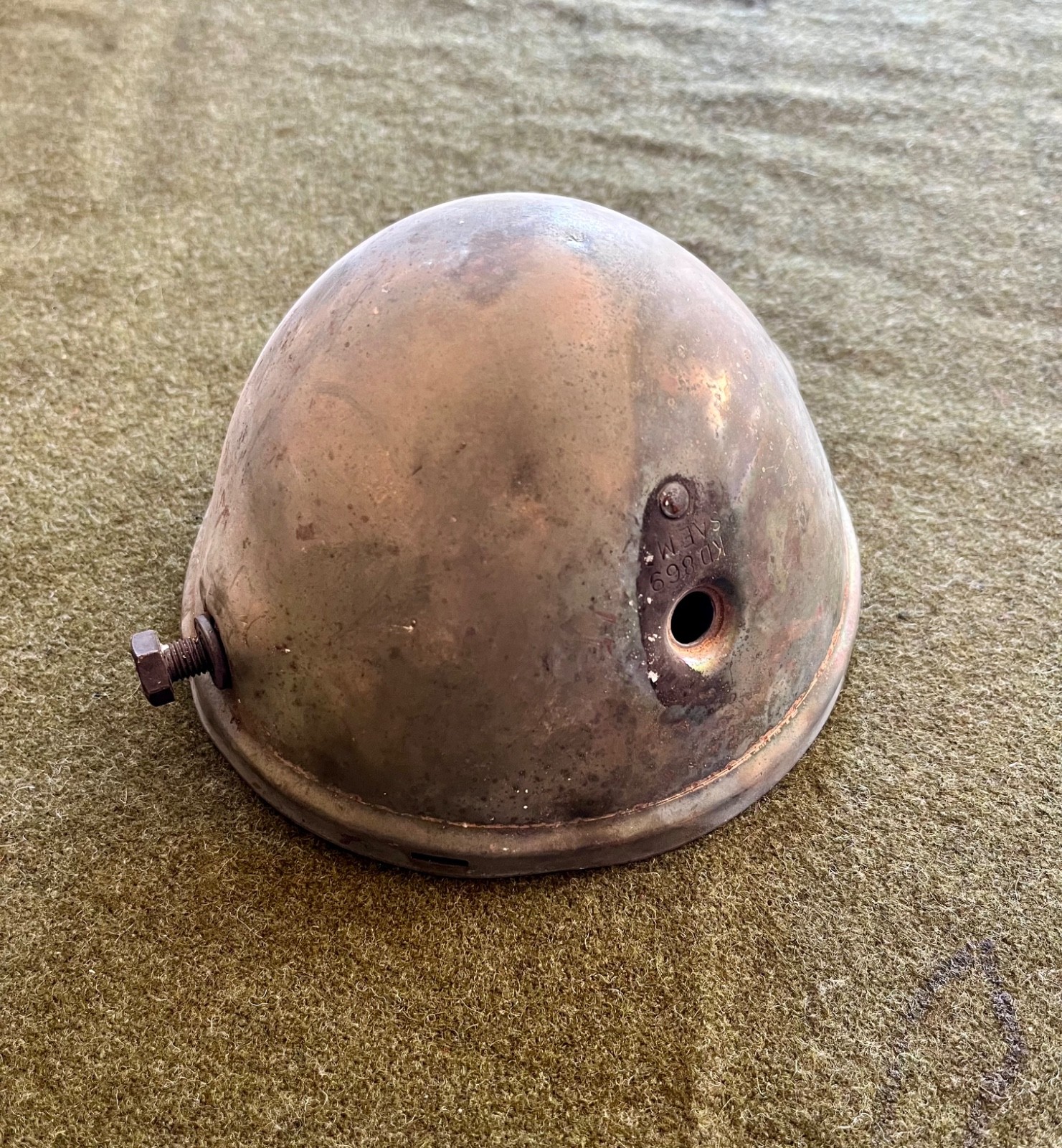 Vintage KD Bates Headlight Shell Kd869 Harley Shovel Pan Knuckle Triumph Bobber Vintage KD Bates Headlight Shell Kd869 Harley Shovel Pan Knuckle Triumph Bobber