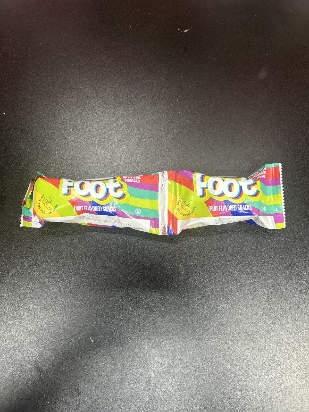 Rare Factory Error Fruit by the Foot Factory Package Error 3 In 1 + 1 Connected Rare Factory Error Fruit by the Foot Factory Package Error 3 In 1 + 1 Connected