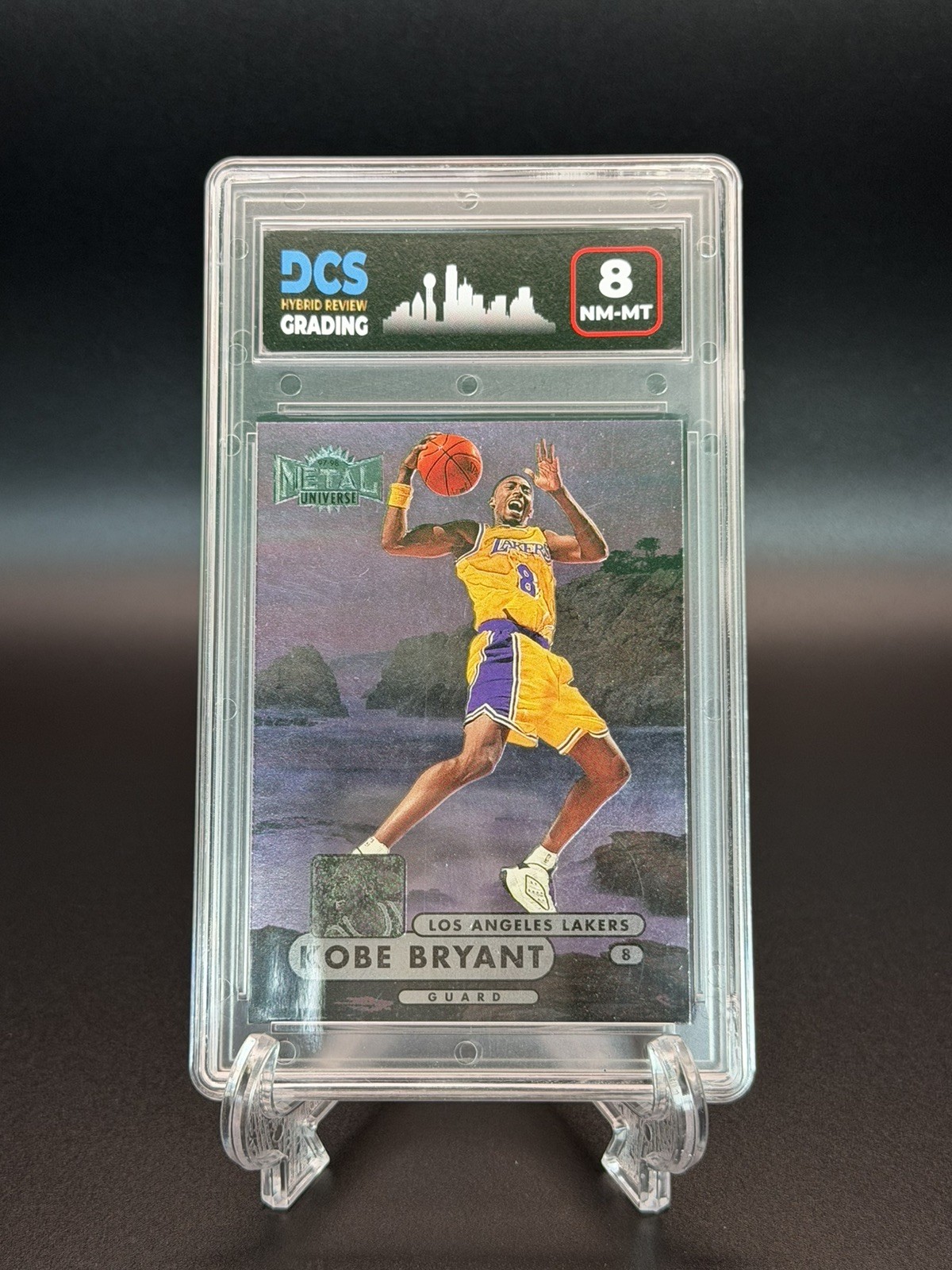 1997-1998 Metal Universe Kobe Bryant Championship #86 Graded 8 1997-1998 Metal Universe Kobe Bryant Championship #86 Graded 8