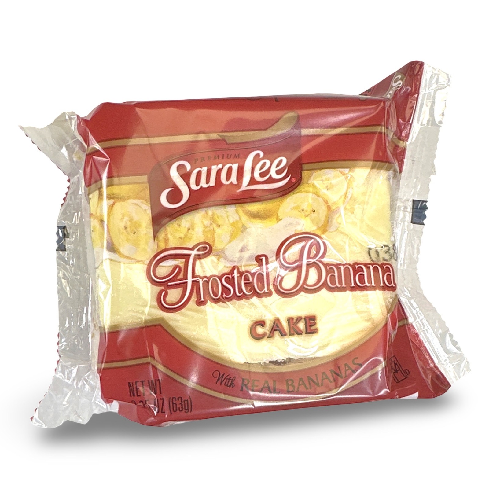Sara Lee Frosted Banana Cakes – 2.25 oz Individually Wrapped Banana Snack Cakes,