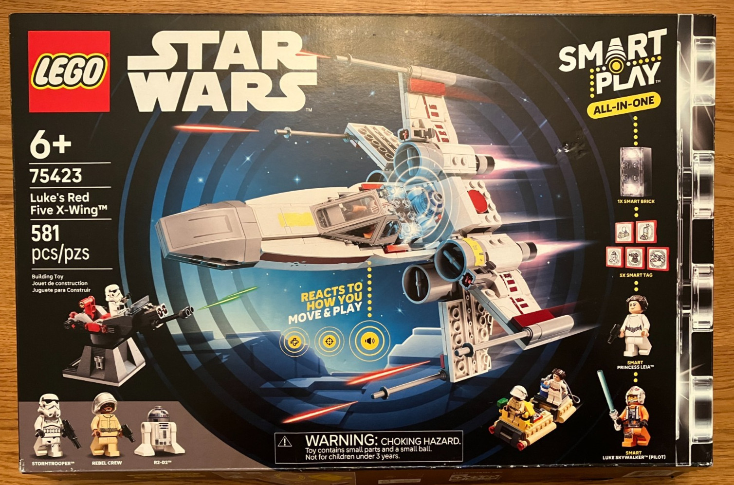 Lego Star Wars Luke's Red Five X-Wing (75423) - NEW OPENED BOX - SEALED BAGS Lego Star Wars Luke's Red Five X-Wing (75423) - NEW OPENED BOX - SEALED BAGS