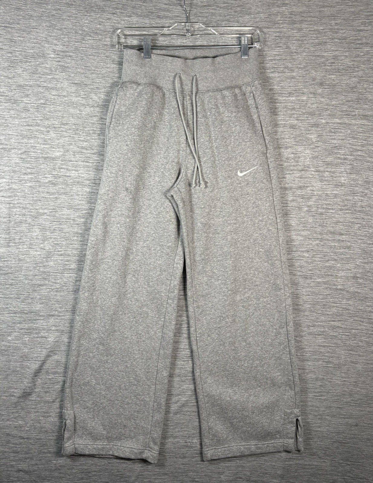 Nike Phoenix Fleece High-Waisted Wide-Leg Sweatpants Joggers Size Womens XS