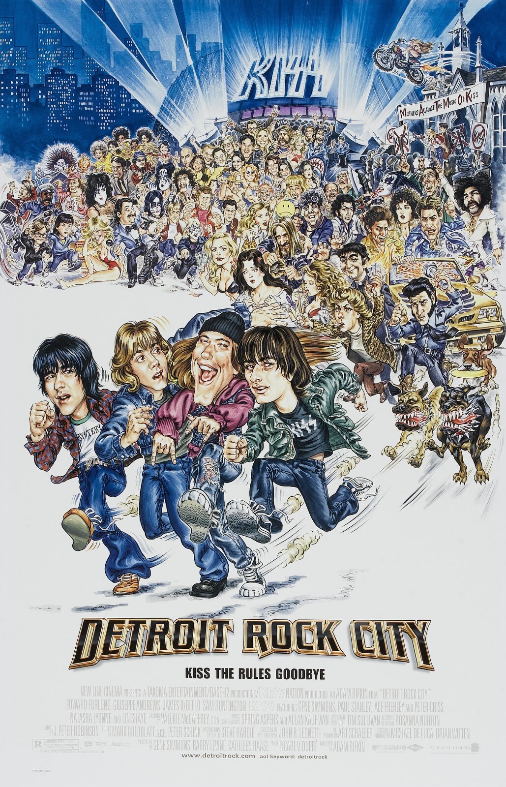 1999 Detroit Rock City Movie Poster 11X17 Giuseppe Andrews James Debello 🤘🏻🍿 1999 Detroit Rock City Movie Poster 11X17 Giuseppe Andrews James Debello 🤘🏻🍿