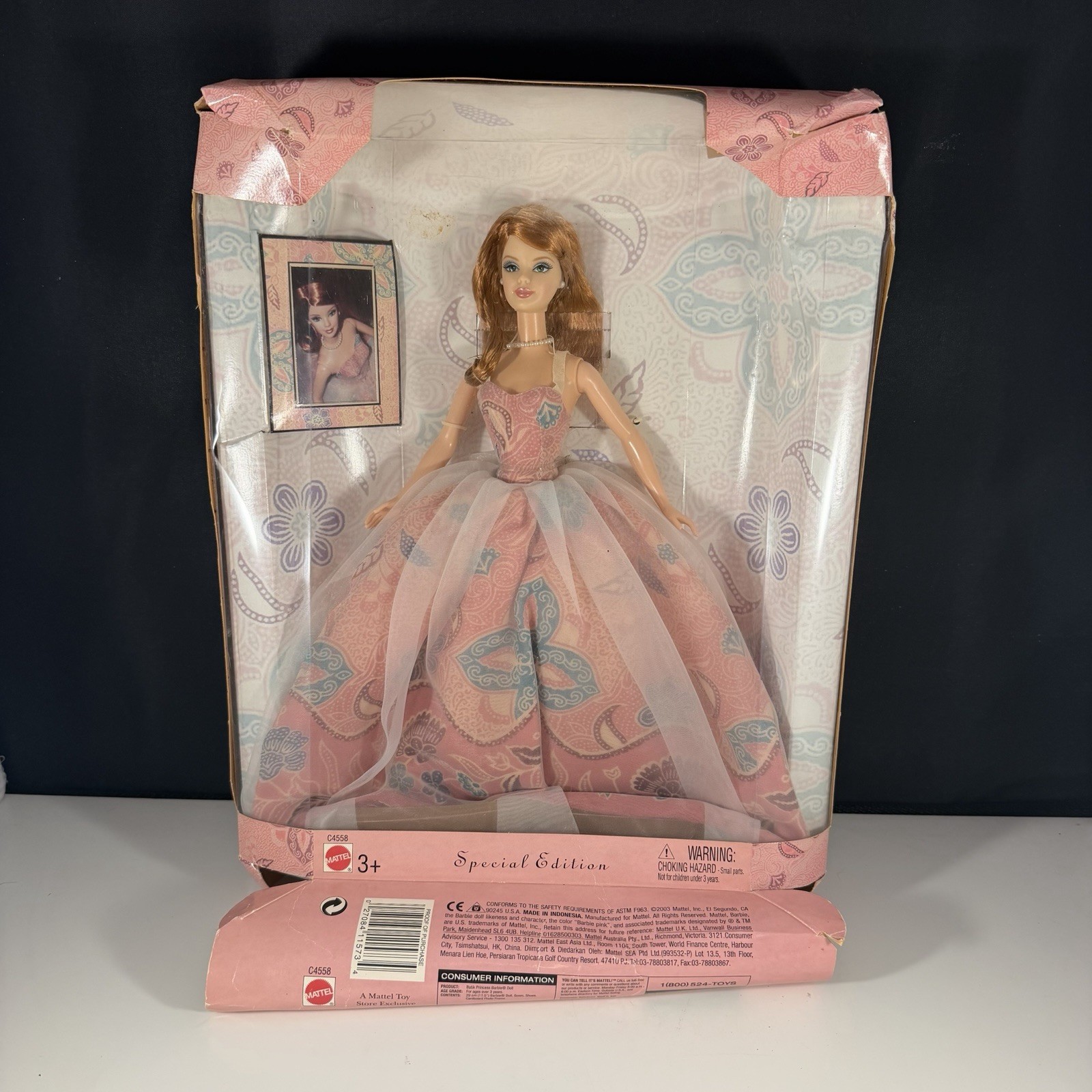 Vintage Mattel 2003 Batik Princess Barbie Doll #C4558 NRFB- READ Vintage Mattel 2003 Batik Princess Barbie Doll #C4558 NRFB- READ