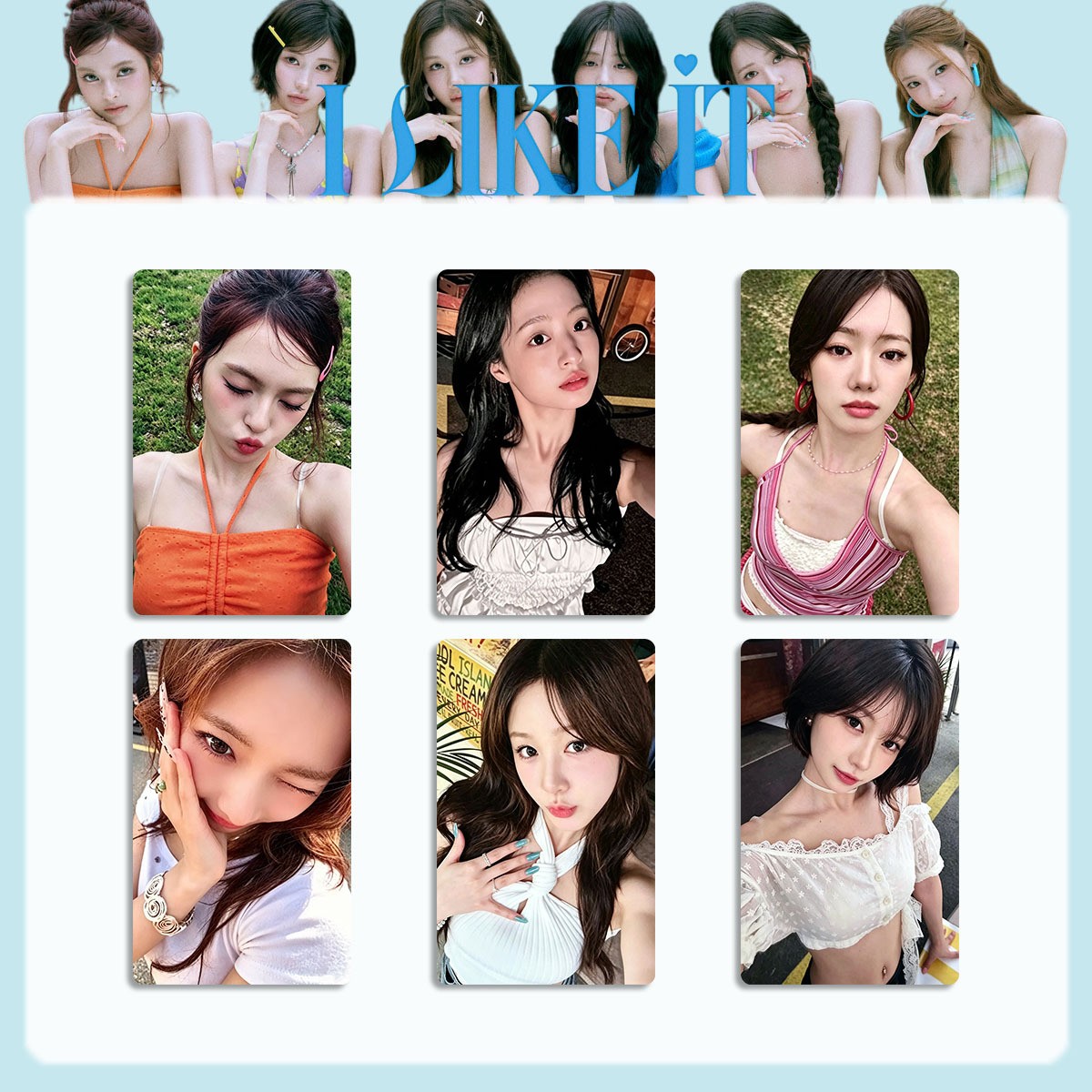 6pc/set HOT BABYMONSTER《 I LIKE IT》Ahyeon  MBC Stage Photocard Special Photocard