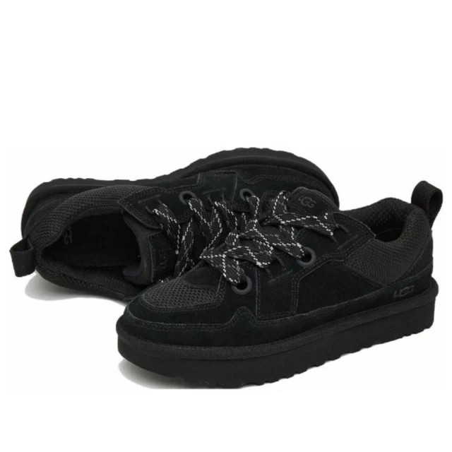 UGG Lo Lowmel Women Size 7 Black Suede Sneakers New With Box 1168890-BLK UGG Lo Lowmel Women Size 7 Black Suede Sneakers New With Box 1168890-BLK