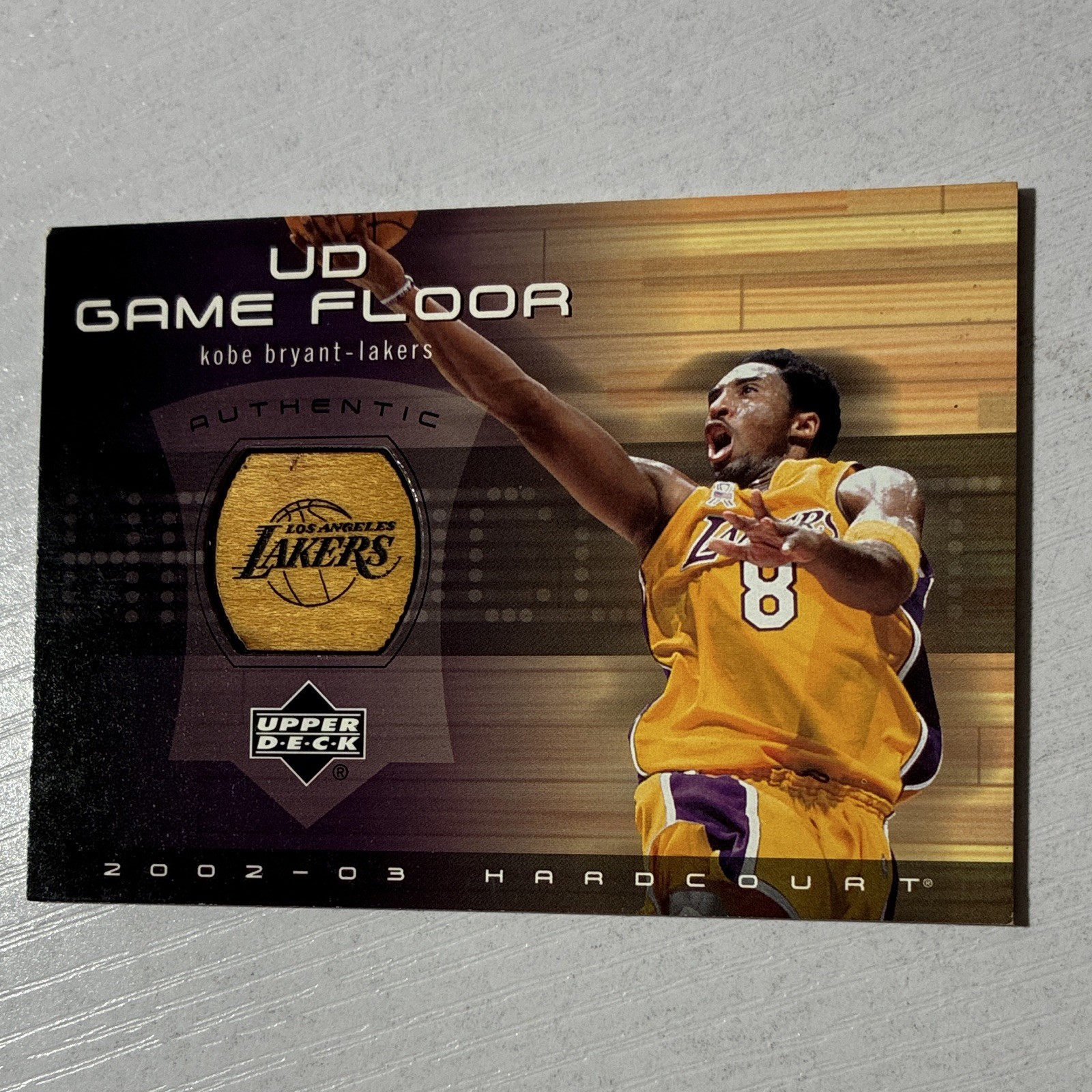 2002-03 Upper Deck Hardcourt - *UD Game Floor* Kobe Bryant #KB-F (MEM)