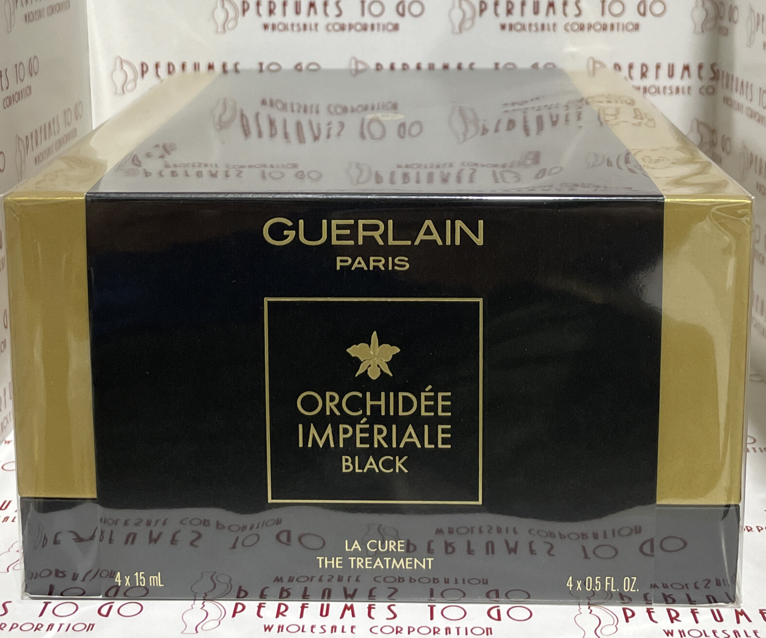 Guerlain Orchidee Imperiale Black Cure 15ml - 4 Pieces, New 