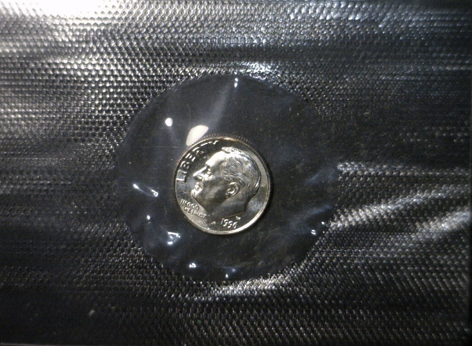 1996 W GEM BU Roosevelt Dime 10c 50th Anniversary SEALED MINT CELLO  