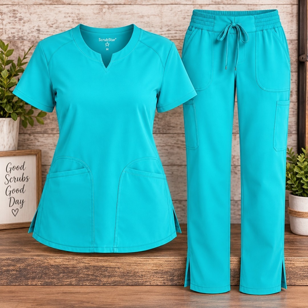 Free Shipping Scrubstar Women's Premium Performance Set Top & Pants