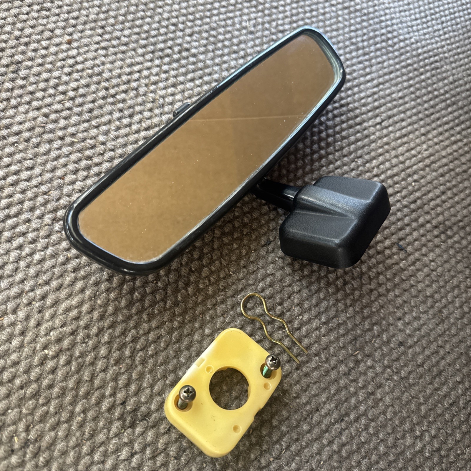 1990-1995 Mazda Miata MX5 OEM Interior Rear View Mirror NA Black