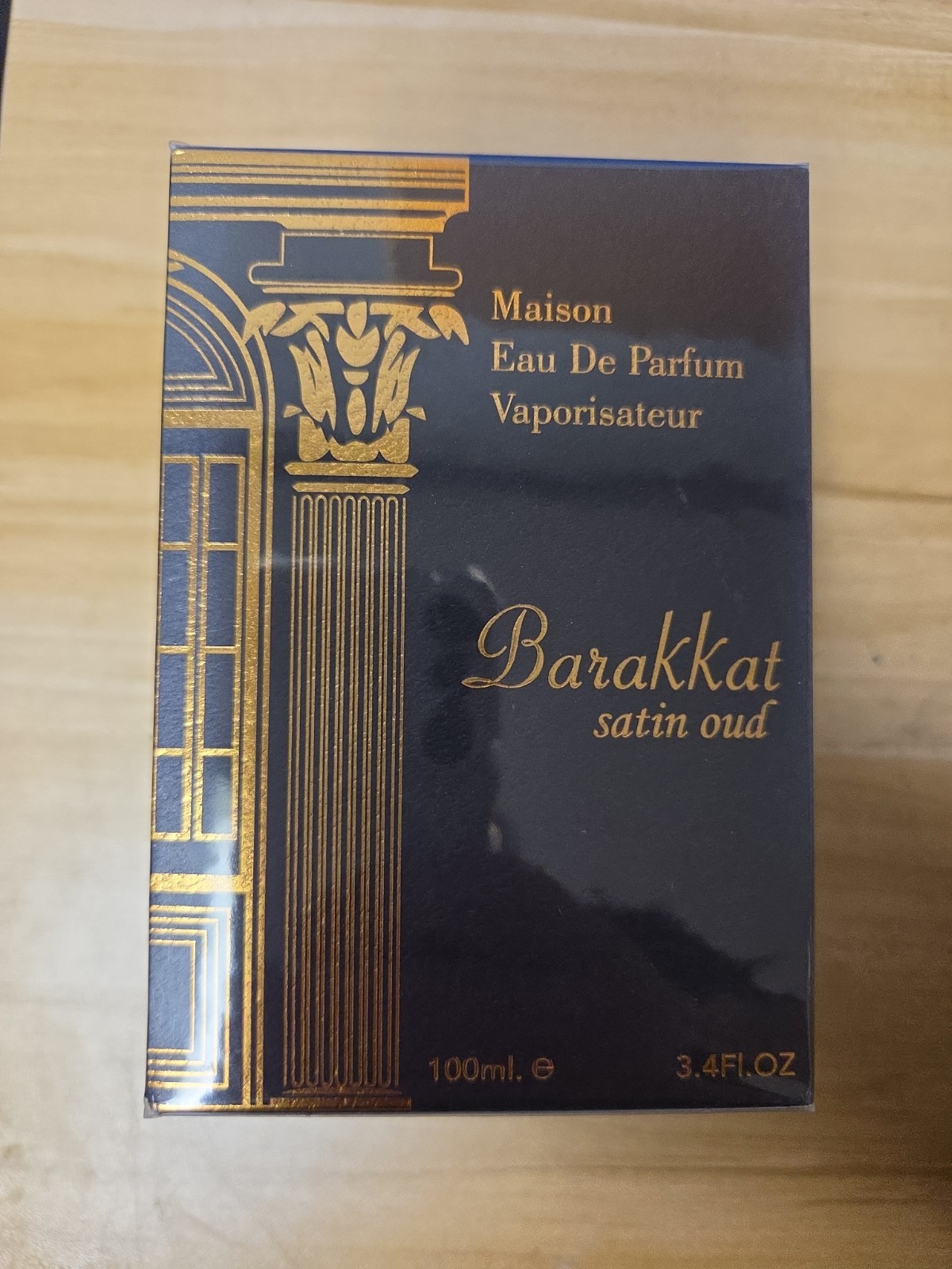 Barakkat Satin Oud for Unisex Eau de Parfum Spray 3.4 oz Barakkat Satin Oud for Unisex Eau de Parfum Spray 3.4 oz