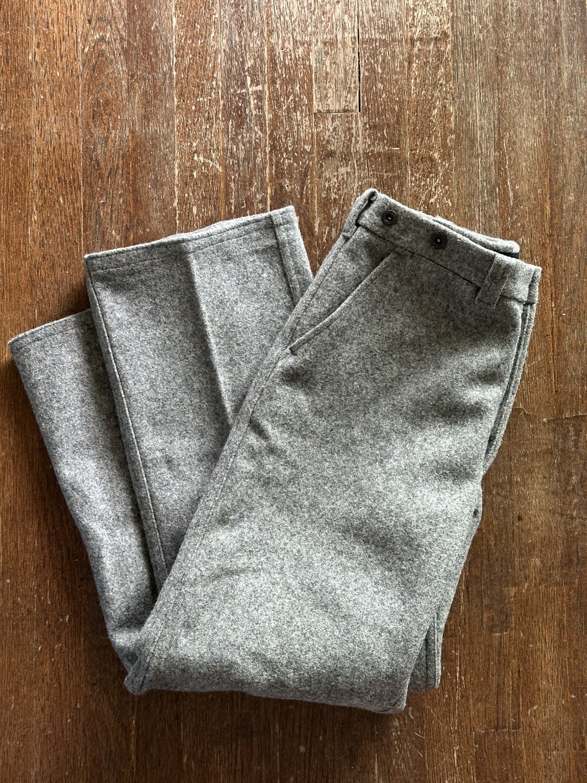 Vintage 60s 70s Filson Mackinaw Grey Wool Pants Talon Zipper Gray Style 89 Vintage 60s 70s Filson Mackinaw Grey Wool Pants Talon Zipper Gray Style 89