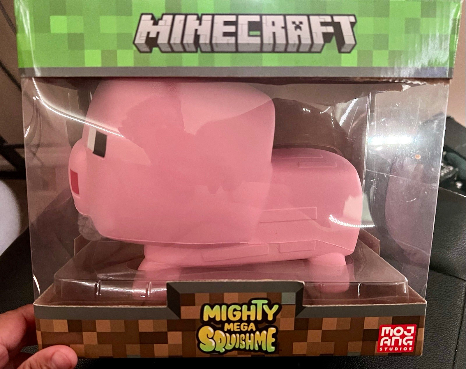 Just Toys Minecraft Mighty Mega Squishme Pig Squishy Toy JTMIN-35145 Just Toys Minecraft Mighty Mega Squishme Pig Squishy Toy JTMIN-35145