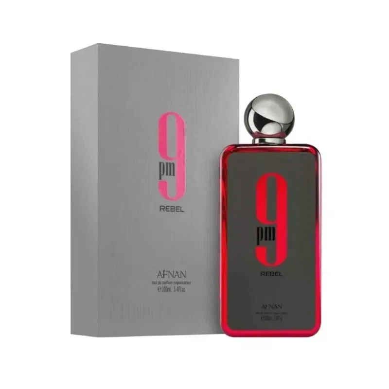 Afnan 9PM Rebel Eau de Parfum Unisex 3.4oz 100ml New Launch Brand New