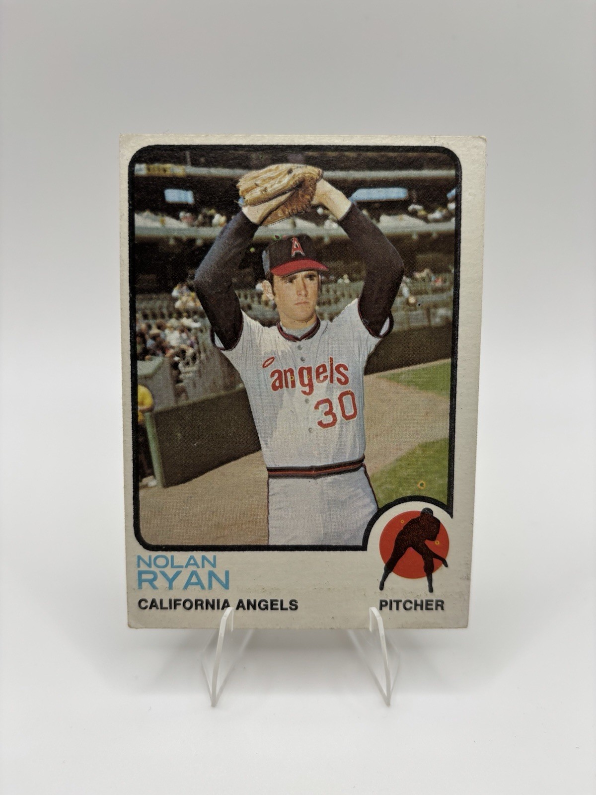 1973 Topps Nolan Ryan #220 California Angels HOF Vintage Baseball Card