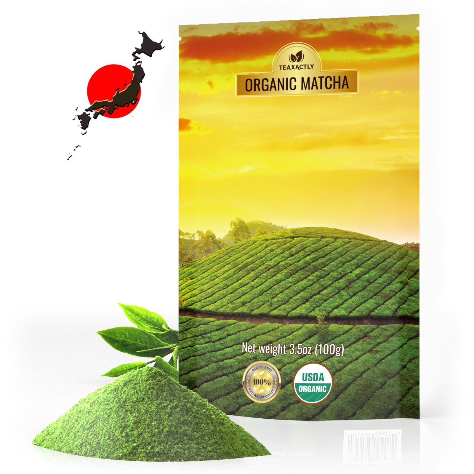 Ceremonial Matcha - FRESH 2025 BATCH – Green Tea Powder – 100g – Low Caffeine