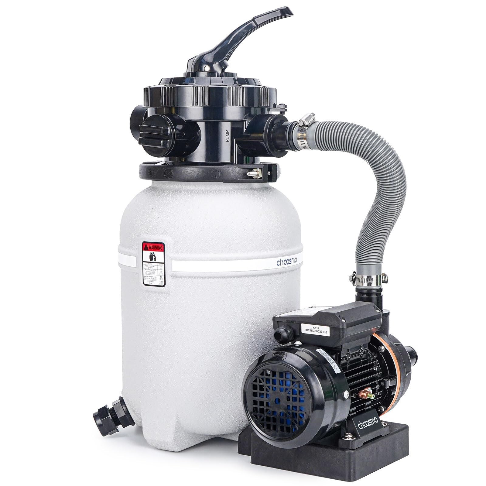 10 Inch Sand Filter Pump for Above Ground Pools, 2220 GPH 1/4 HP Pool Filtrat... 10 Inch Sand Filter Pump for Above Ground Pools, 2220 GPH 1/4 HP Pool Filtrat...