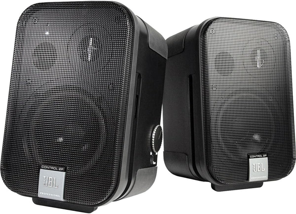 JBL Control C2PS Speaker System - 35W RMS, Compact, Wall Mountable (Pair)