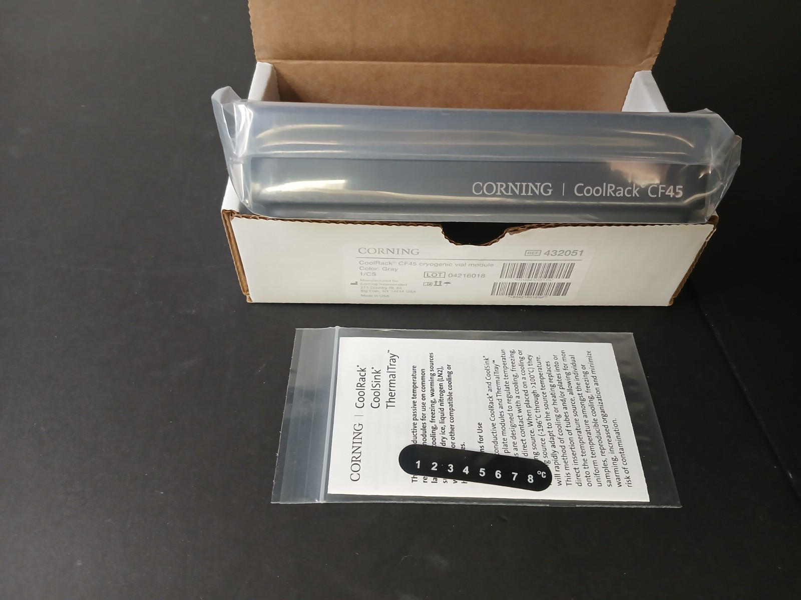 New Corning CoolRack CF45 by Biocision PN 432051 - no temp sticker New Corning CoolRack CF45 by Biocision PN 432051 - no temp sticker