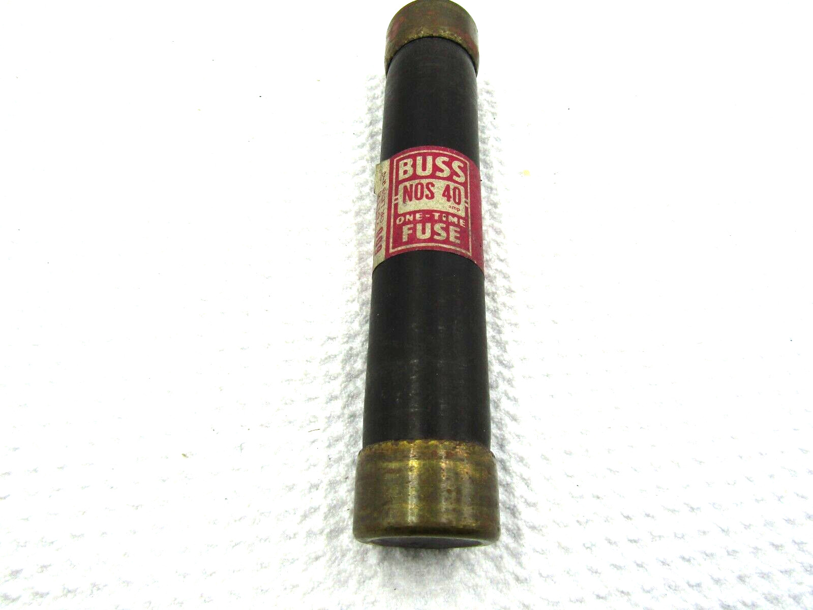 Buss Bussmann ONE TIME FUSE NOS-40 40A 600V Class K5 NOS40 Buss Bussmann ONE TIME FUSE NOS-40 40A 600V Class K5 NOS40