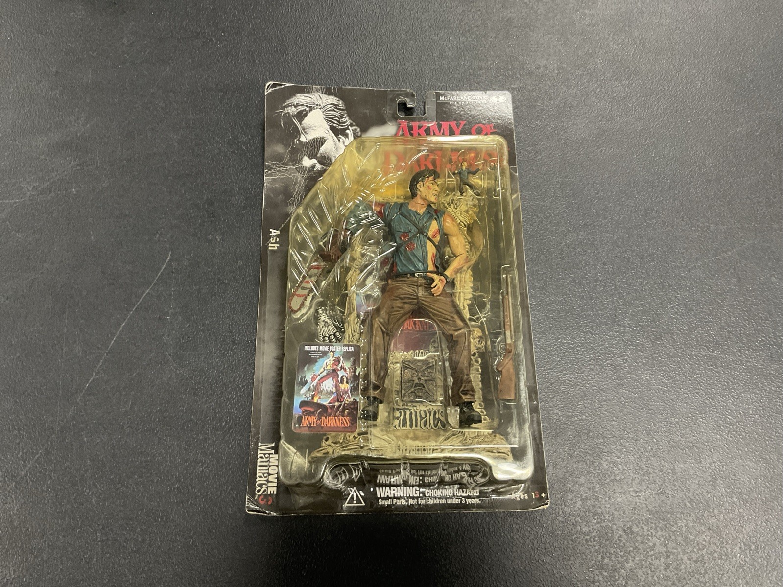 Ash Williams Army of Darkness Evil Dead McFarlane Movie Maniacs Series 3 Sealed